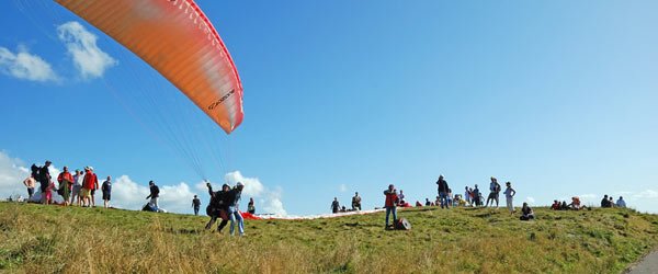 Parapente à Saint Nectair - activité séminaire entreprise