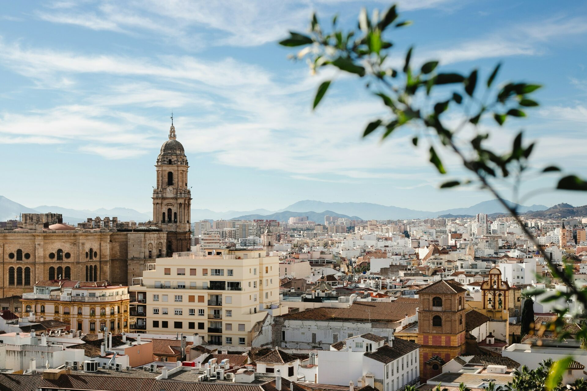 Centre ville historique Malaga Espagne