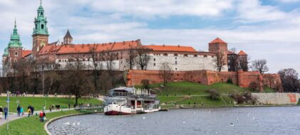 balade bateau vistule cracovie